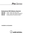 Audio Technica PRO 128 Operating instructions