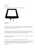 Amazon KINDLE PAPERWHITE - Getting Started