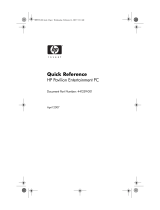 HP Pavilion dv6100 Entertainment Notebook PC series Reference guide