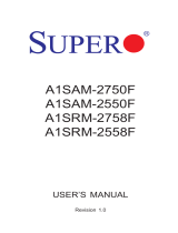 Supermicro A1SAM-2550F User manual