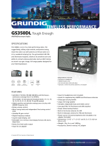 Grundig GS350DL User manual