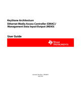 Texas Instruments Ethernet Media Access Controller (EMAC) for KeyStone Devices User guide