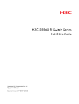 H3C S5560-EI series Installation guide