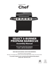 Master Chef Select 5-Burner Assembly Manual