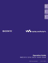 Sony NWZ-S516 User manual