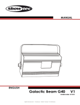 SHOWTEC GALACTIC BEAM G40 V1 User manual