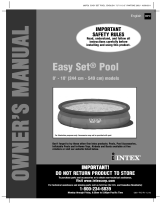 Intex Easy Set Owner's manual