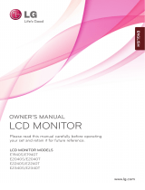 LG Electronics E2040S User manual