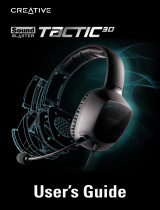 Creative SOUND BLASTER TACTIC 3D Quick start guide