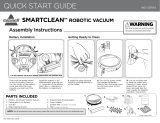 Bissell 1605 Series Smartclean Robotic Vacuum Quick start guide