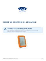 LaCie Rugged Triple USB 3 User manual