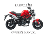 SSR RAZKULL 125 Owner's manual