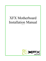 XFX 590 Owner's manual