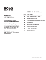 Boss Audio SystemsPre-AMP EQ