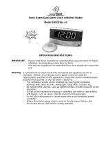 Sonic Alert SBD375ss-v3 User manual