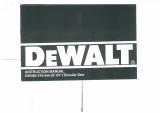 DeWalt DW384-46 User manual