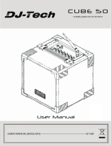 DJ-Tech Cube 50 User manual