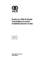 NCR RealScan 7892 Installation  & Owners Manual