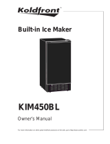 KoldFront KIM450BL Owner's manual