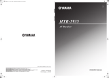 Yamaha HTR-5935 Owner's manual