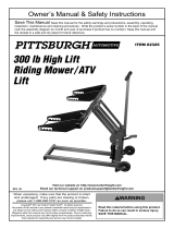 Pittsburgh Automotive 62325 Owner's manual