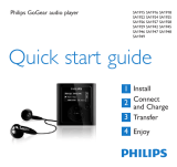 Philips SA1942A/02 Quick start guide