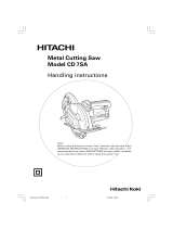 Hitachi CD7SA User manual