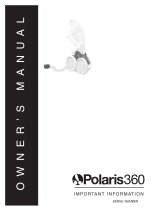 Polaris Vac-Sweep 360 Owner's manual