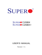 Supermicro Supero C2SBX+ User manual