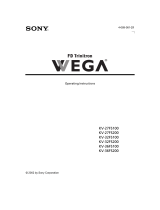 Sony KV-36FS100 User manual