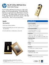 HP v223w USB Flash Drive Product information