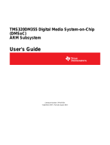 Texas Instruments TMS320DM355 Digital Media System-on-Chip ARM Subsystem (Rev. A) User guide