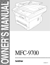 Brother MFC-9700 User guide