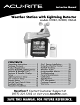 AcuRite 01022M Operating instructions