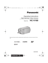Panasonic HCV160EP Owner's manual