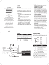 JL Audio MX500 Owner's manual