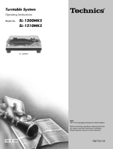Panasonic SL1200MK5EB User manual