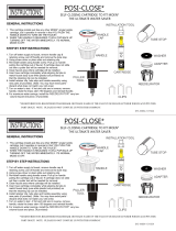 JAG PLUMBING PRODUCTS 18-107 Installation guide
