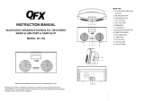 QFX BT-102 User manual