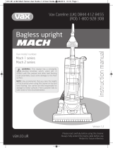 Vax Mach 1 SERIES Owner's manual