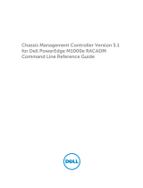 Dell Chassis Management Controller Version 5.10 for PowerEdge M1000E Reference guide