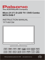 Palsonic TFTV8072M Owner's manual