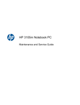 HP 3105m Notebook PC User manual