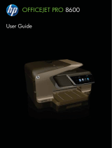 HP 8600 User manual
