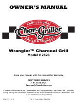 Char-Griller Pro Deluxe D2727 Owner's manual