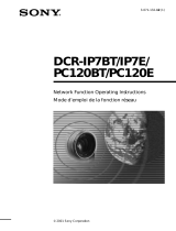 Sony DCR-IP7E User manual