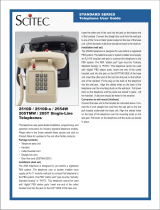 Scitec 2510D User manual