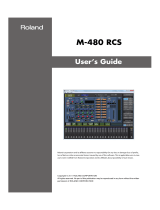 Roland M-480 User guide