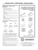 Gerber G0043165WBN User manual