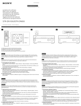 Sony STR-DN850 User manual